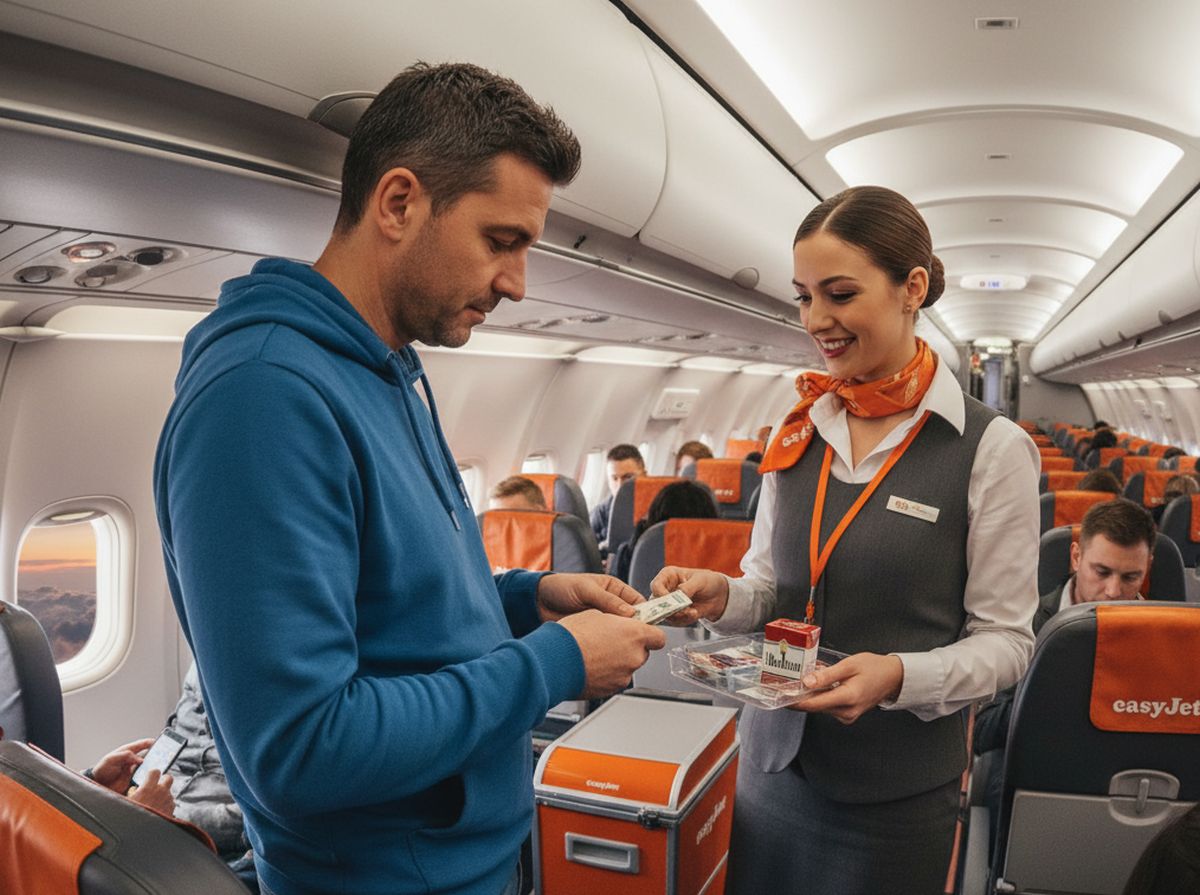Prix cigarette duty free easyJet